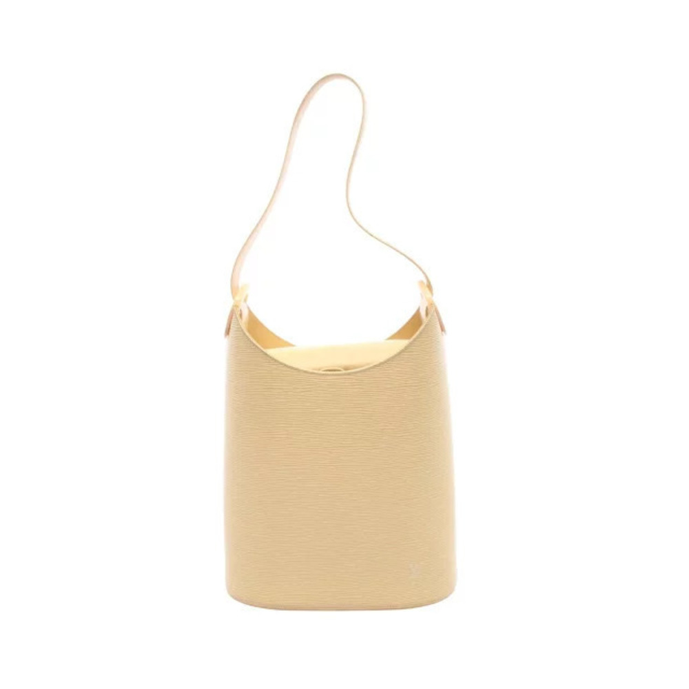 Louis Vuitton Verseau Epi Vanilla Shoulder Bag Leather Beige Cream